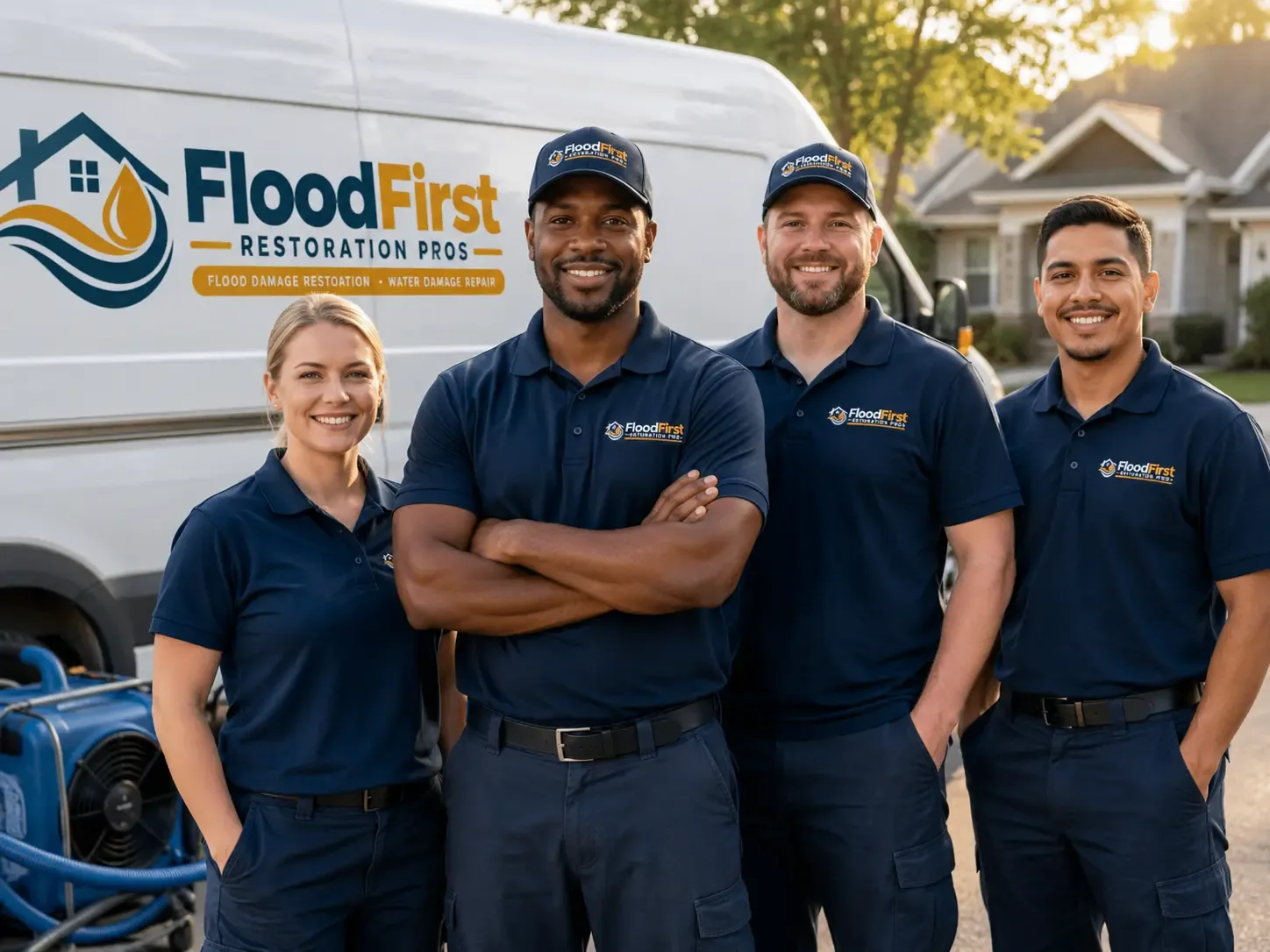 Flood Damage Restoration company in Lyburn, WV